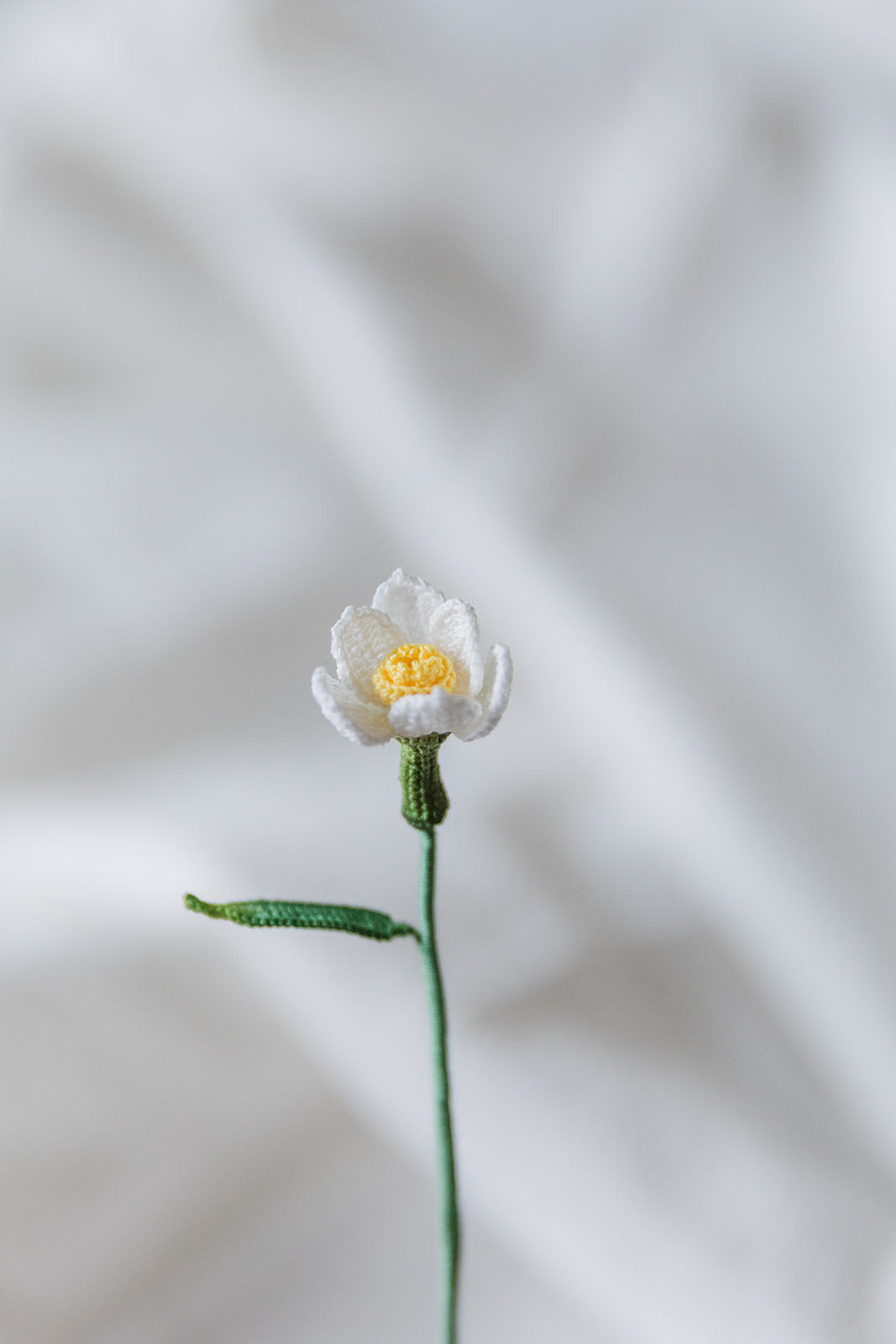 Microcrochet Daffodil Bookmark