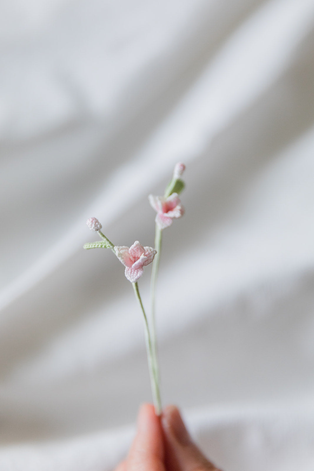 Microcrochet Star Flower Bookmark
