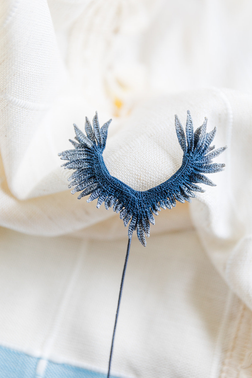 Microcrochet Eagle Bookmark