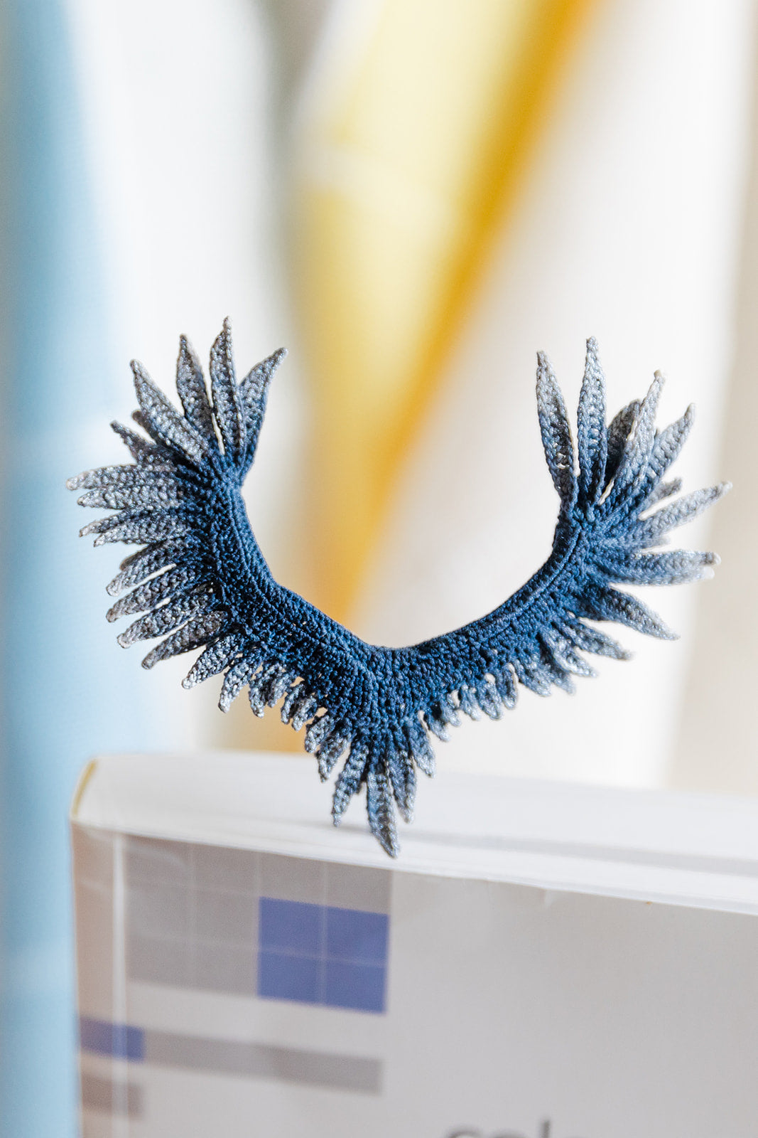 Microcrochet Eagle Bookmark