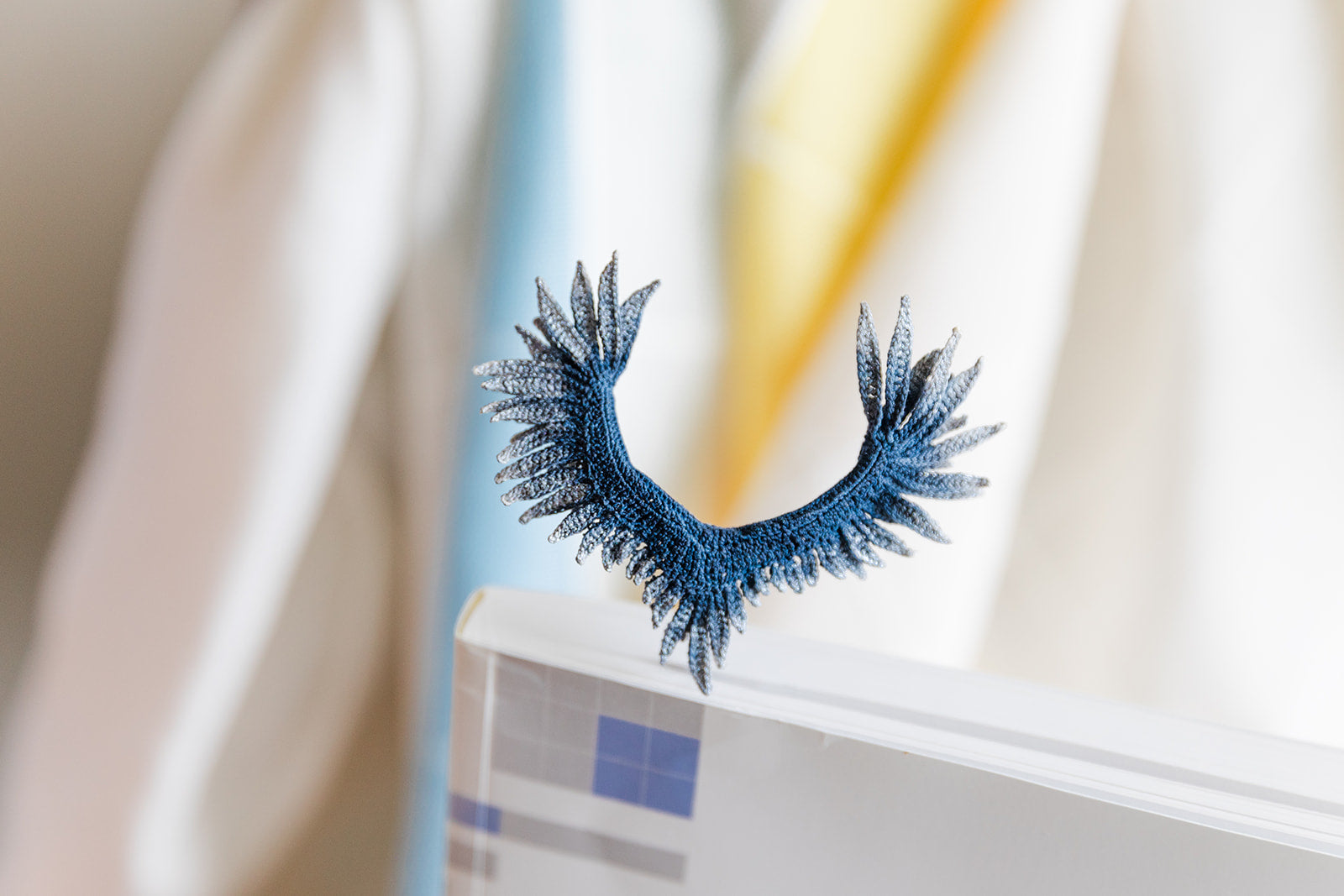 Microcrochet Eagle Bookmark